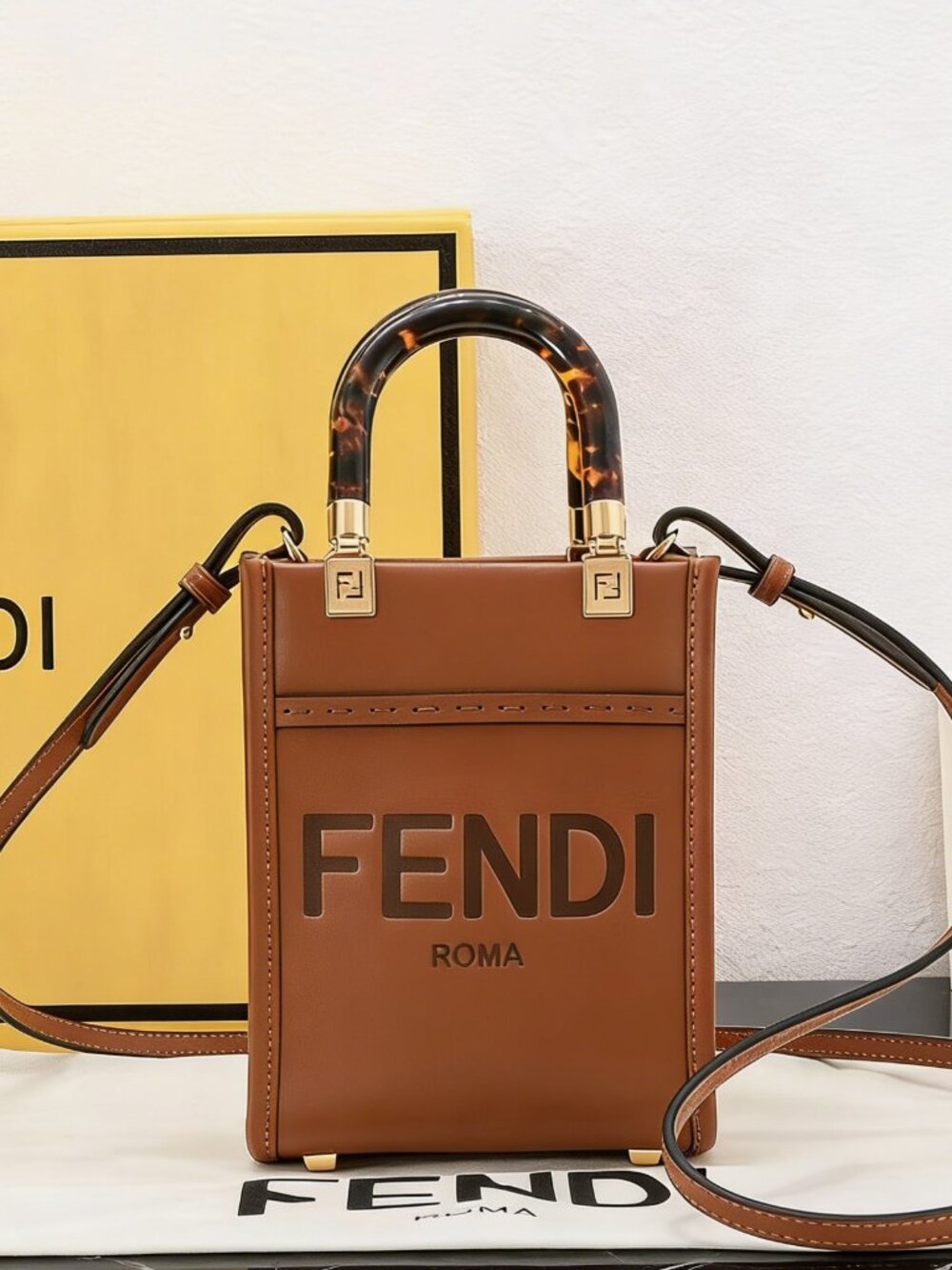 Fendi Sunshine Mini Shopper